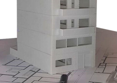 Edificio plurifamiliar de tres viviendas Gavá plano