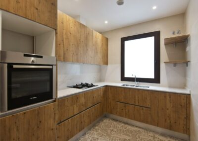 Reforma integral de vivienda unifamiliar en Barcelona Basconia cocina