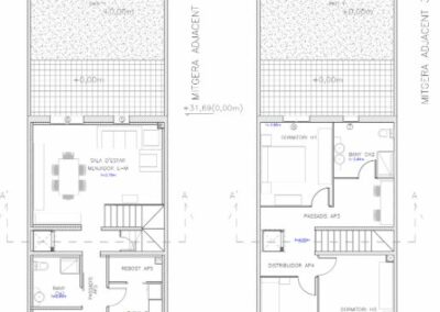 Reforma integral de vivienda unifamiliar en Barcelona Basconia