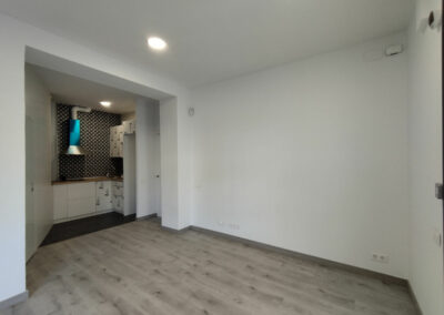 reforma antiguo local en vivienda unifamiliar comedor